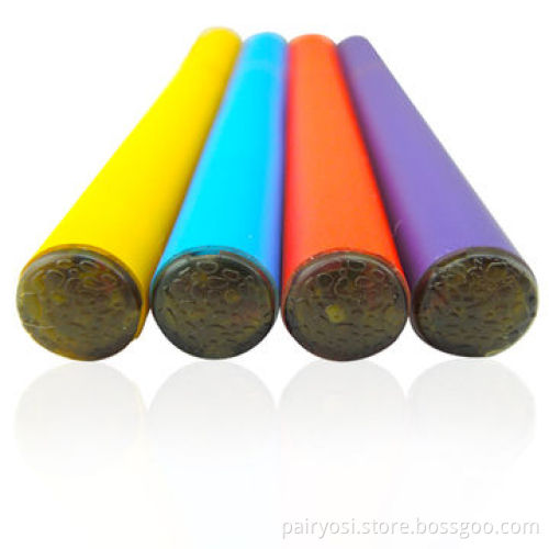 Disposable Electronic Cigarettes Tube Packing with Display Box, 500puffs with Various Colors